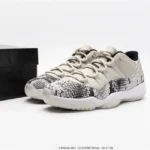 Jordan 11 Retro Low Snake Light Bone CD6847 002 (1)